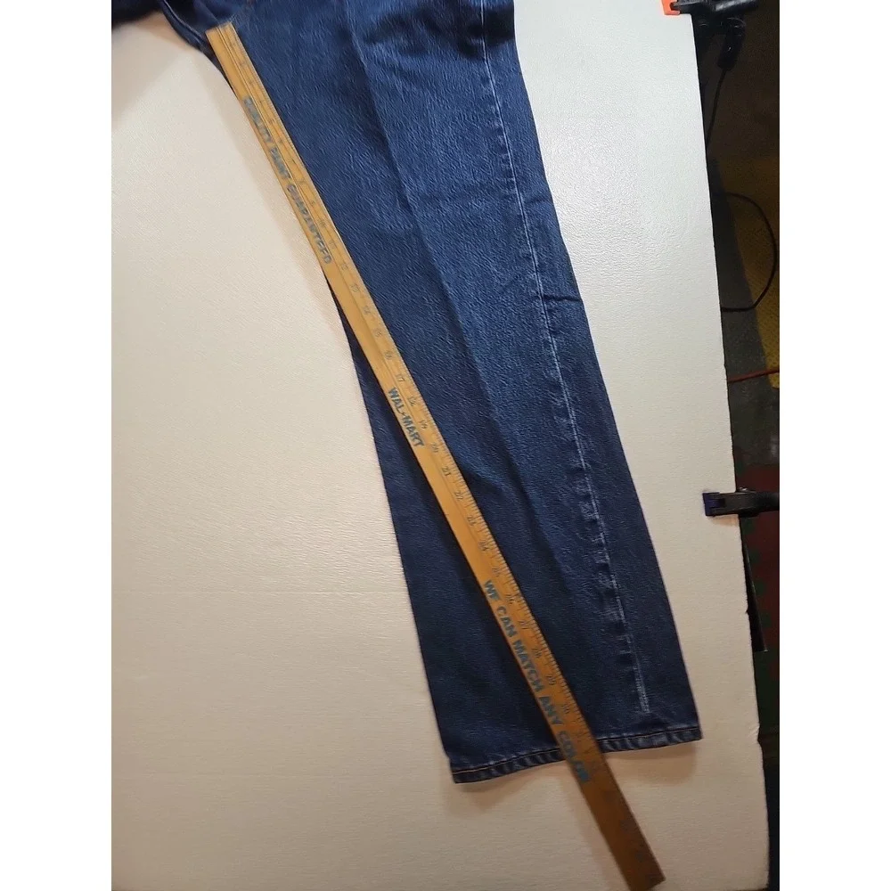 LEVIS 501 Men Size 38x32 Button Fly Original Fit Straight Leg 100% Cotton Jeans